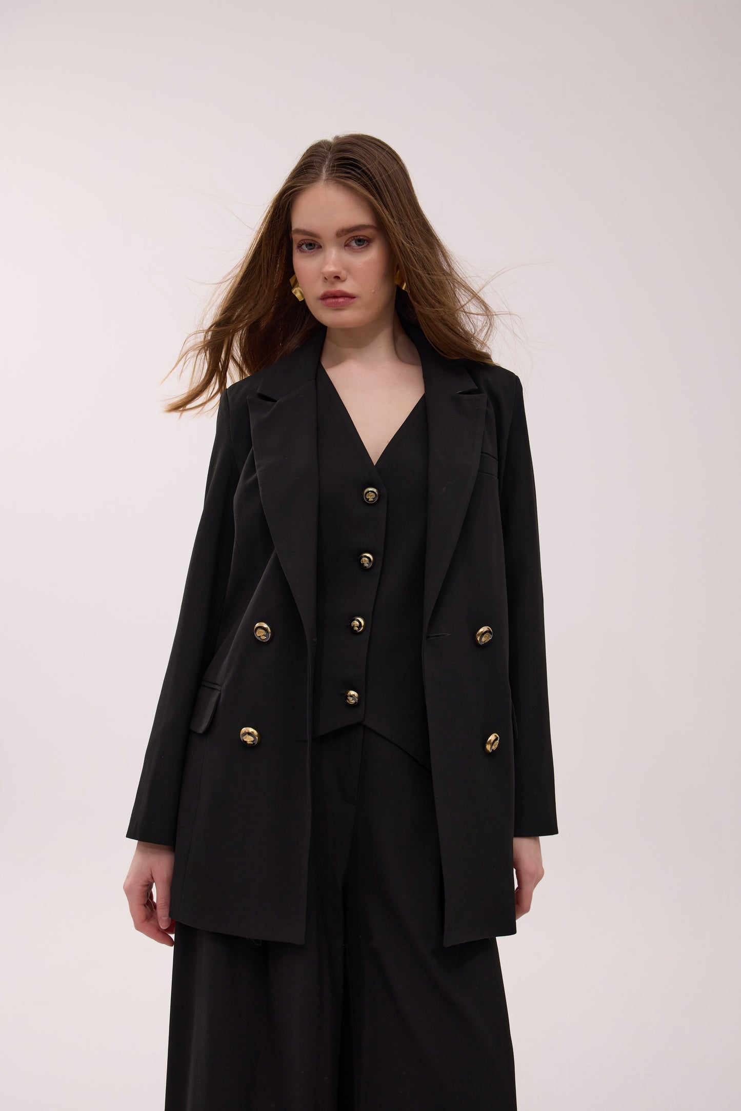 Siyah Oversize Takım