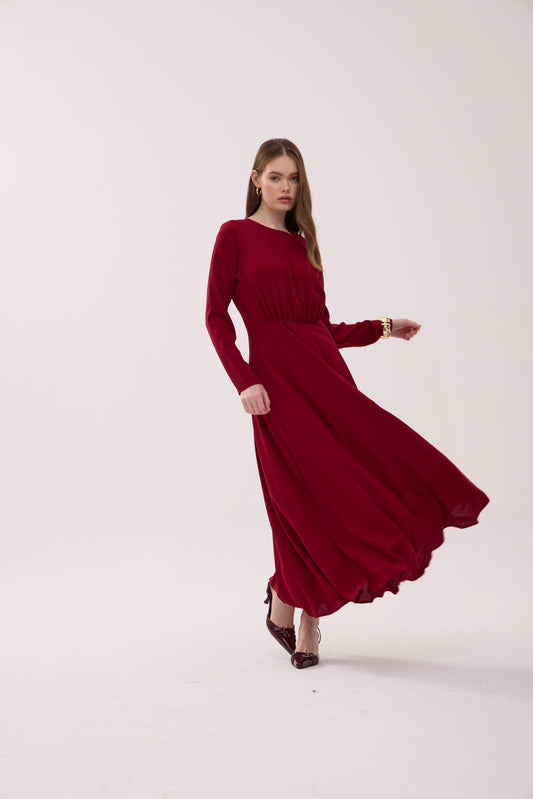 Bordo Helen Elbise