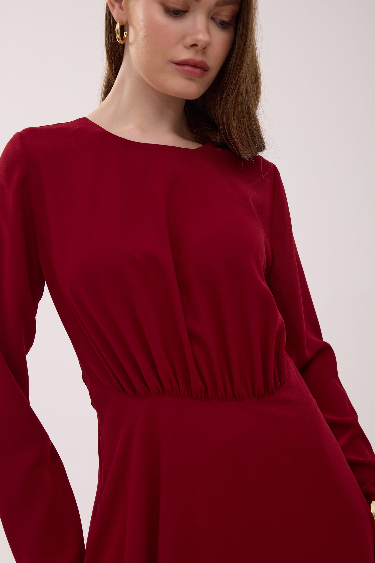 Bordo Helen Elbise