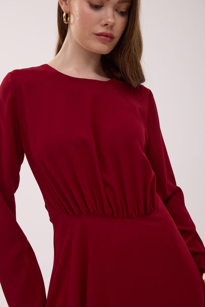 Bordo Helen Elbise